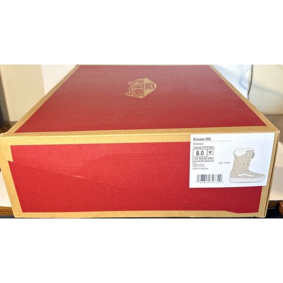 Vans - Snowboard Boots Encore OG - Oatmeal - Women's Size 8 - VN0A3TFP2N1 - NIB - Picture 7 of 9